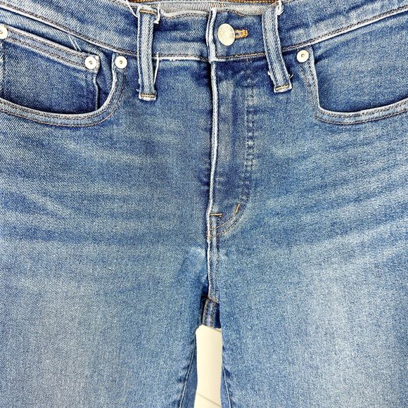 Madewell Cali Demi Boot Jeans in Fleetwood Wash Size 28 - Picture 7 of 11